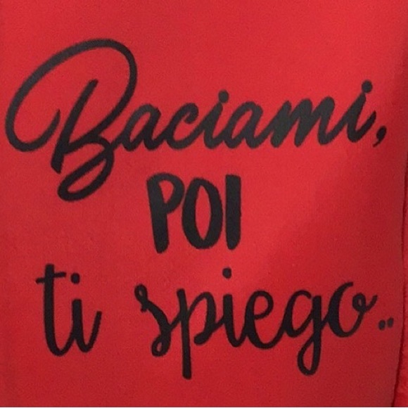 LE PANDORINE Red Quilted Mini Backpack Black Metal Accents Milano 🇮🇹 Italy - Picture 2 of 12